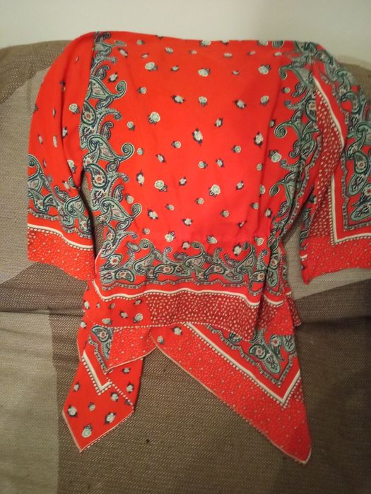 Túnica Estampada Marca Zara