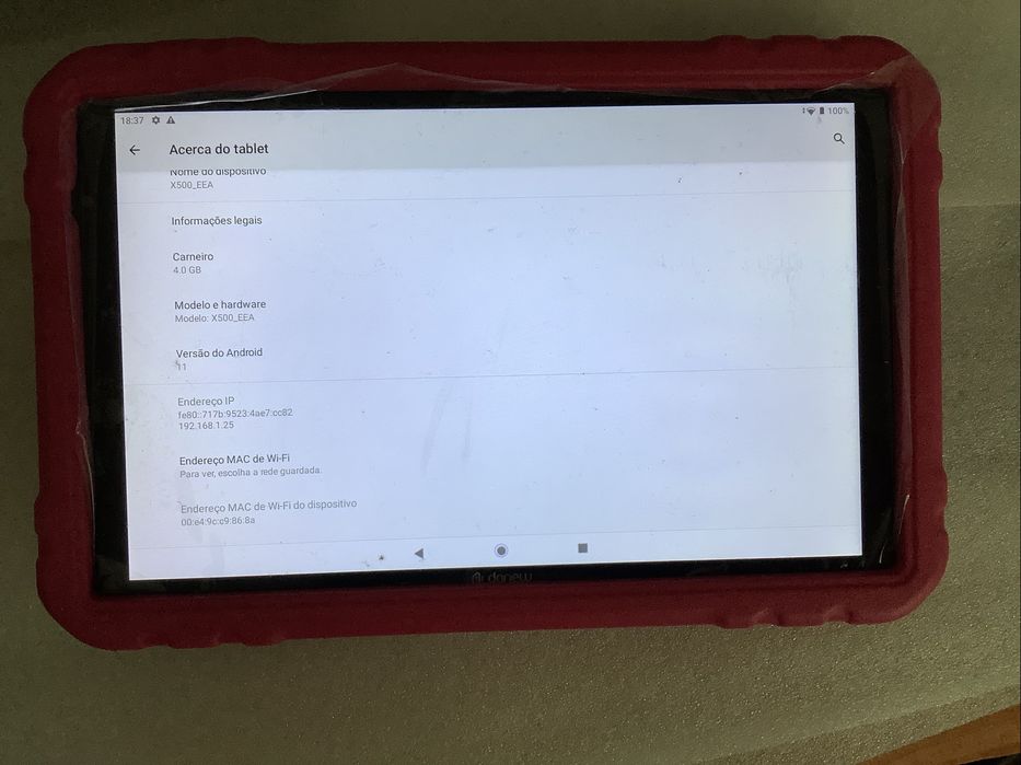 Tablet AOCWEI de 10.1 para criancas