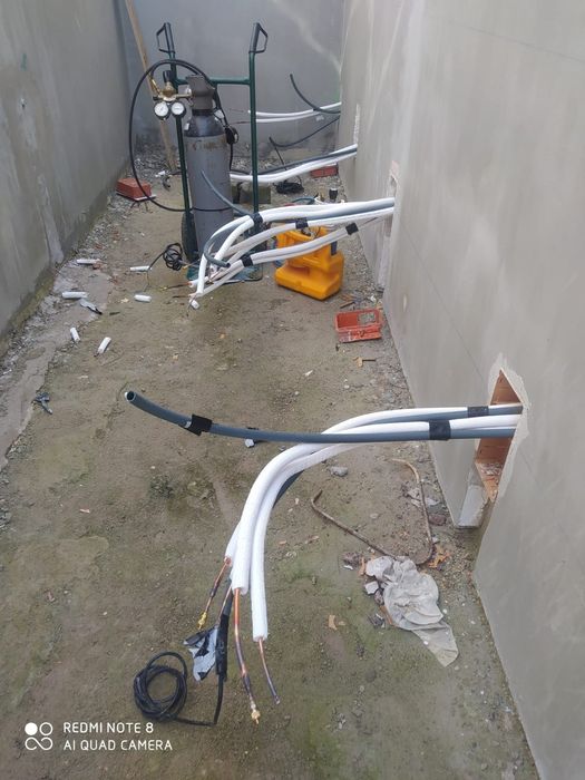 Ar condicionado, Pré instalação, Chão flutuante, Ladrilho