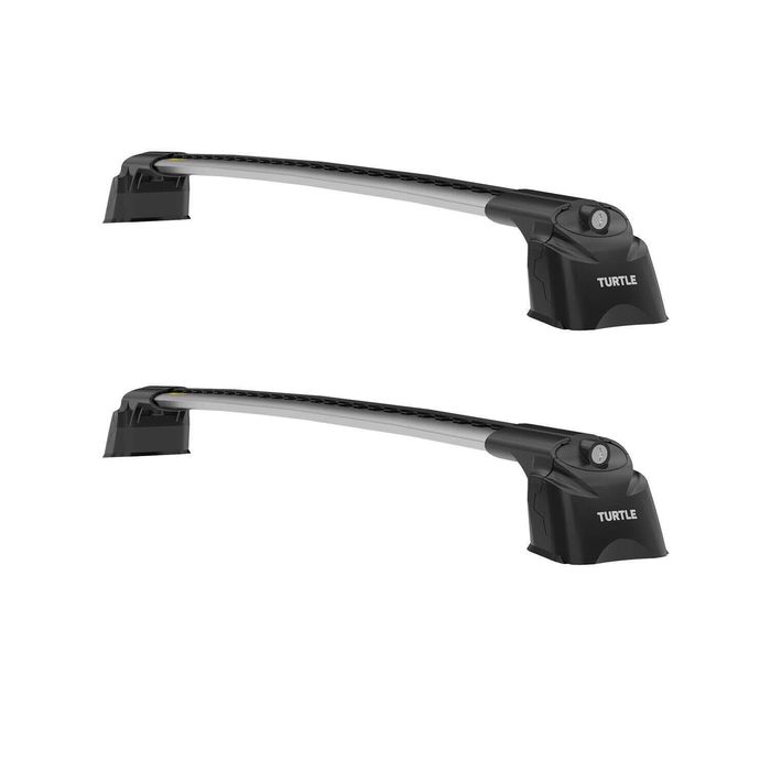 Багажник на крышу, поперечины в штатные места Turtle Air 3 серебристые