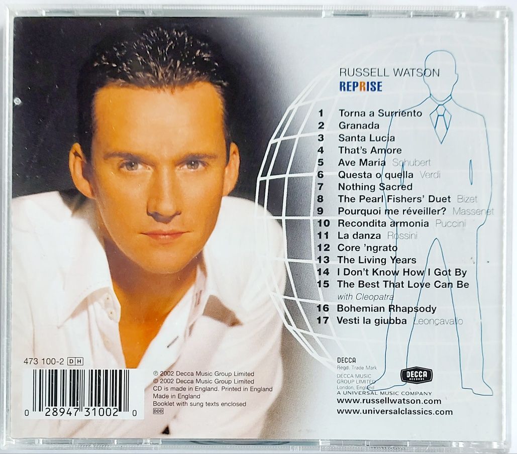 Russell Watson Reprise 2002r