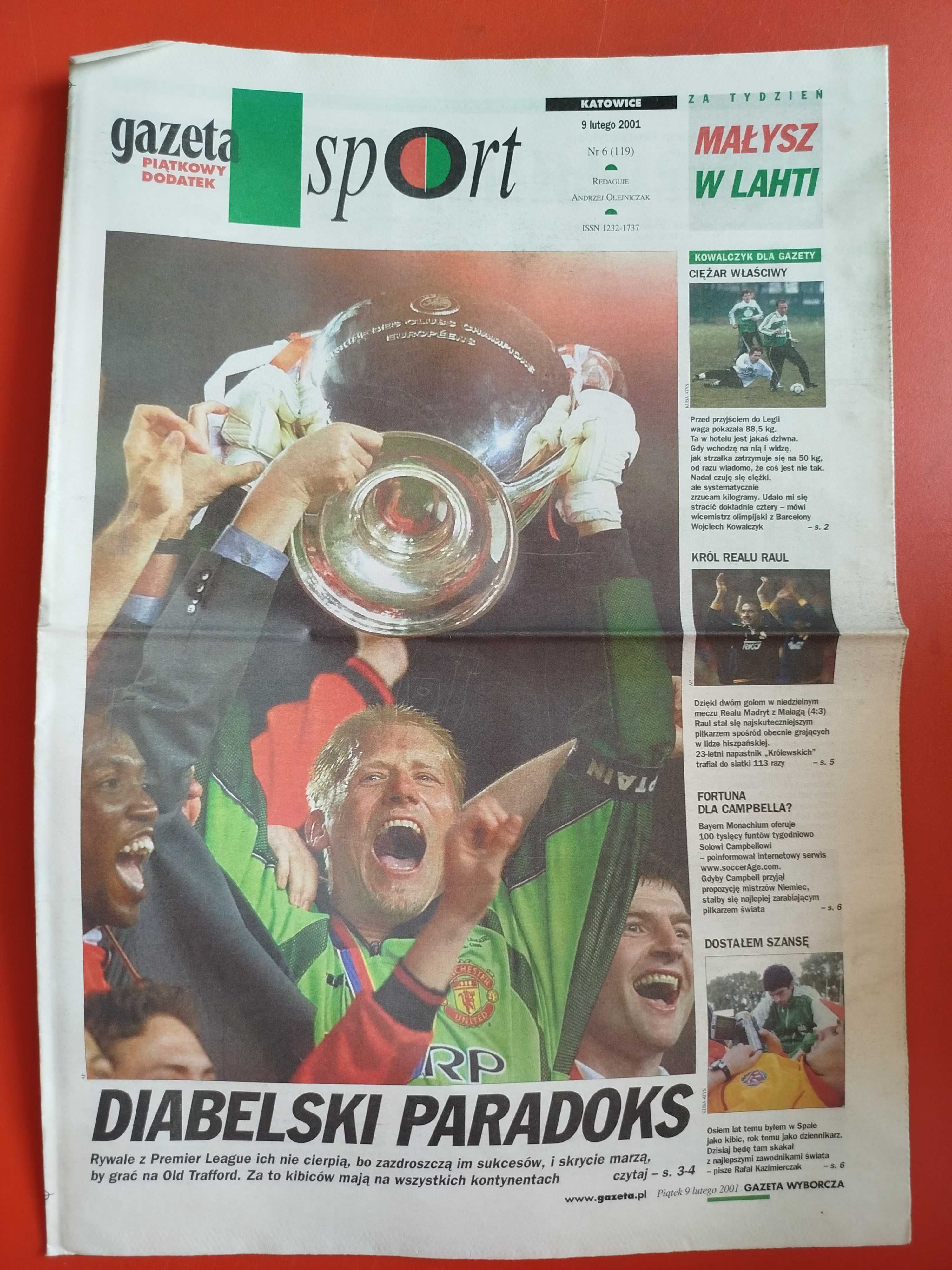 Gazeta Wyborcza, 9 lutego 2001, nr 34