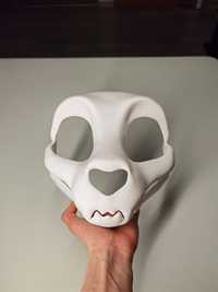 Cat Skull Head Fursuit Furry Maska