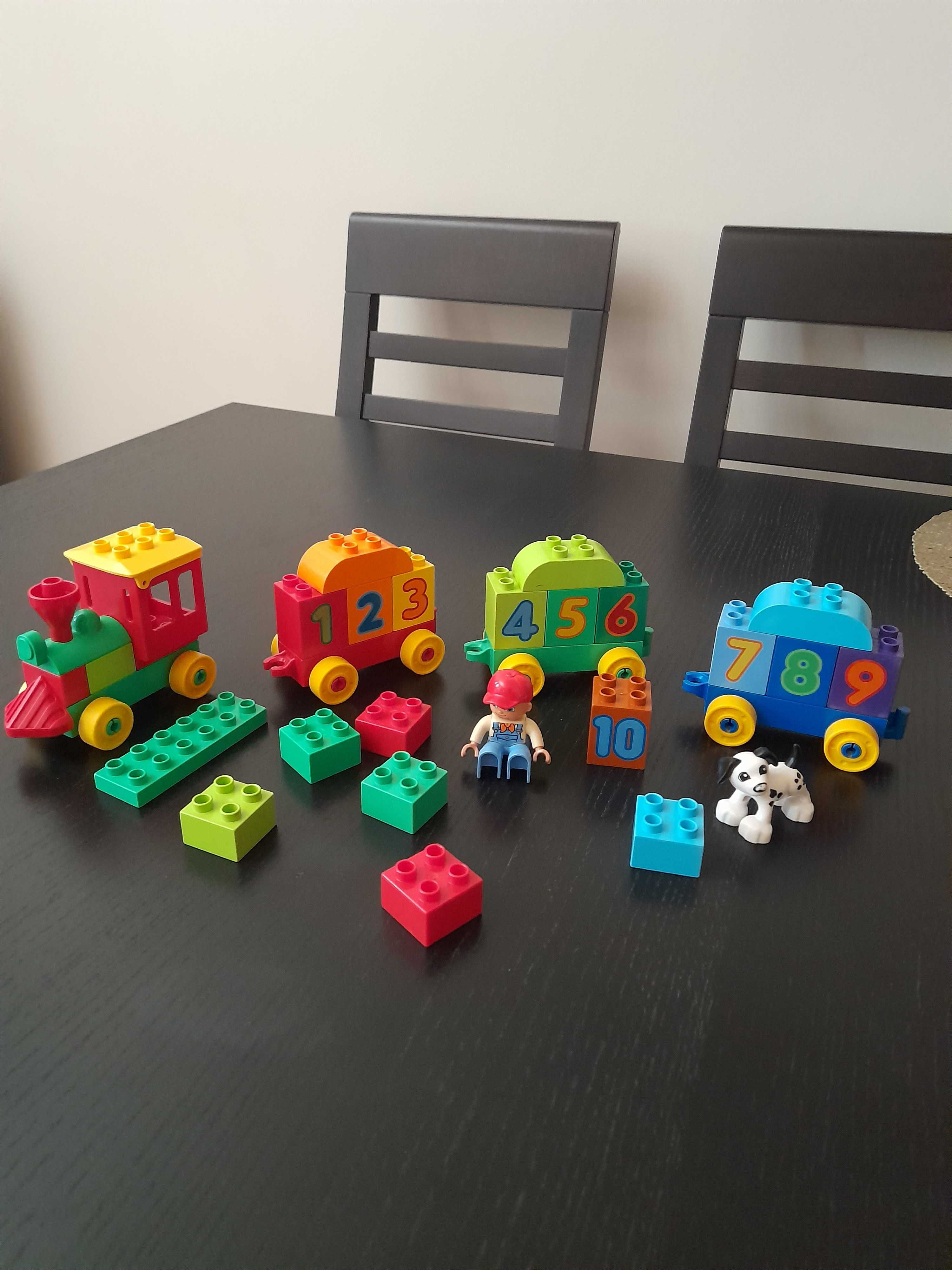 LEGO DUPLO pociąg z cyferkami nr 10558 nauka liczenia