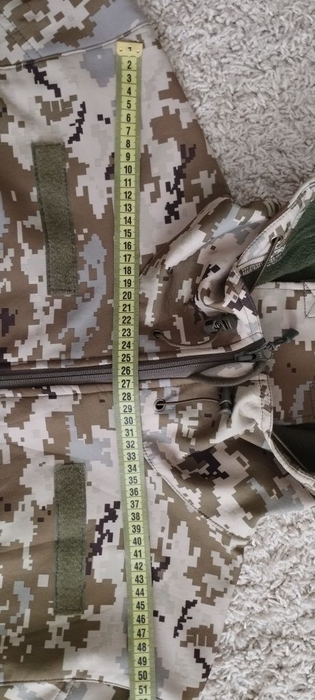 Куртка демісезонна Vik-Tailor SoftShell піксель L 48-50 розмір