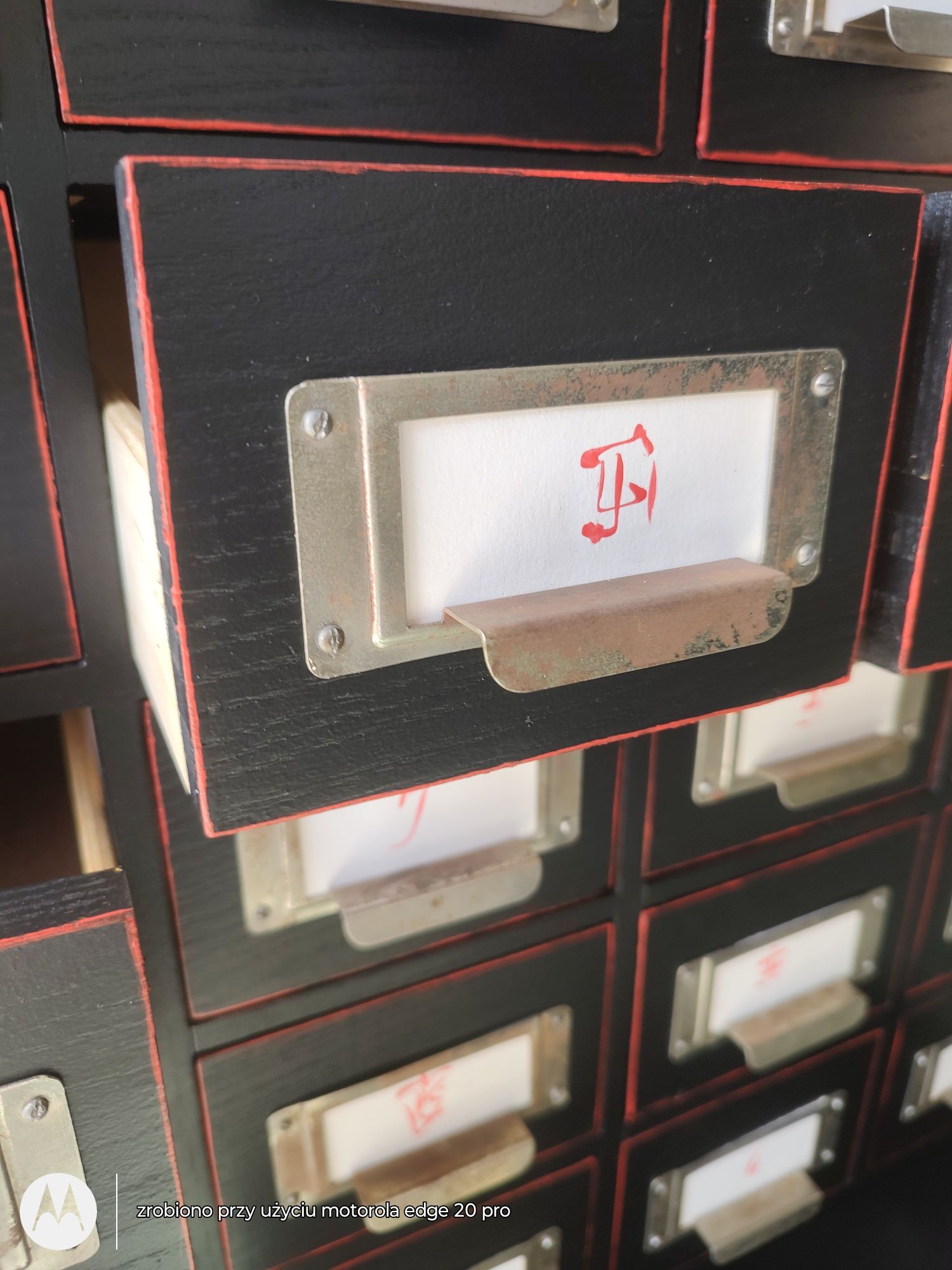 Szafa kartoteka, komoda biblioteczna,szuflandia styl japoński