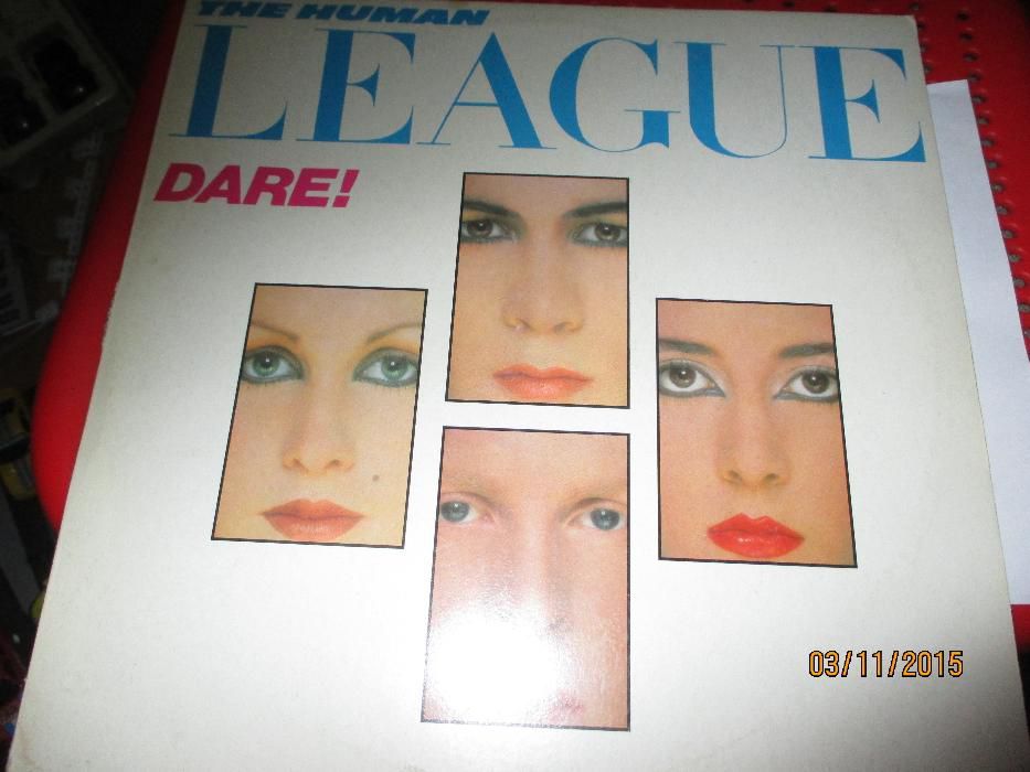 3 discos de vinil-UB40-The Beach boys-Human League