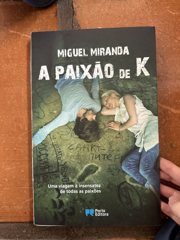 livro de Miguel Miranda - a Paixão de K.