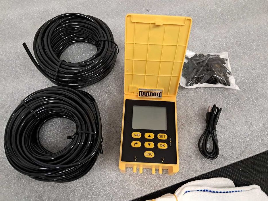 Solarny system nawadniania kropelkowego dla 20 roślin