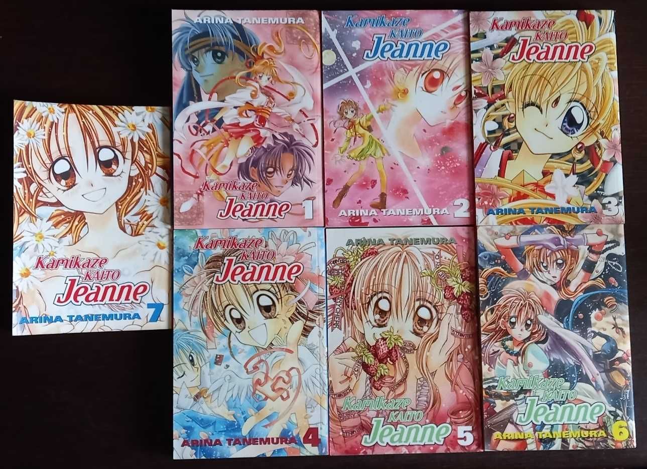 Kamikaze Kaito Jeanne manga ENG CMX tomy 1-7