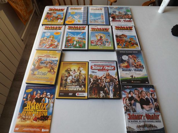 Kolekcja, Asterix i Obelix w Ameryce lub 14 bajek, filmy, dvd