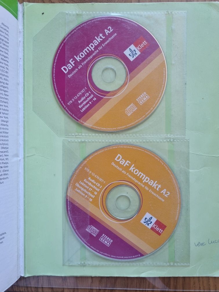 DaF kompakt A2 Kurs- und Ubungsbuch mit 2 Audio-CDs