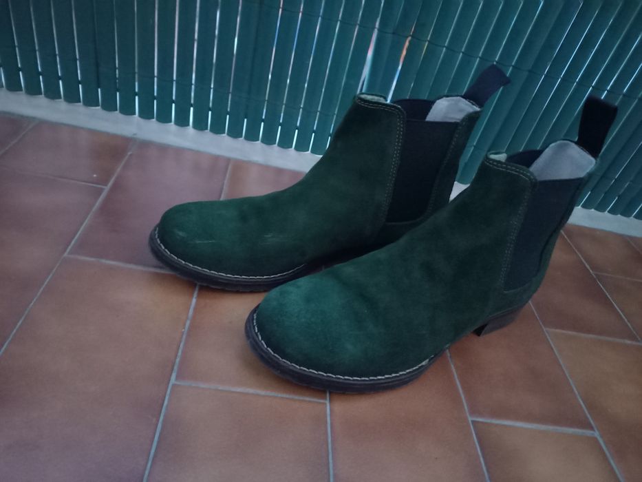 Bota de camurça n39
