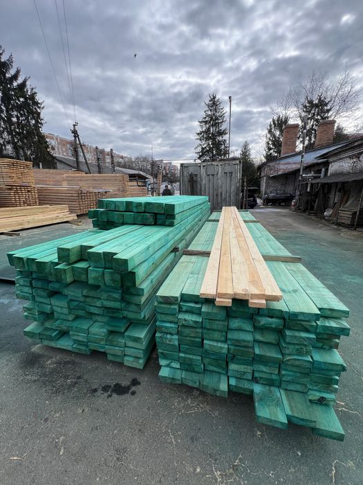 Оброблені пиломатеріали дошка брус рейка доска