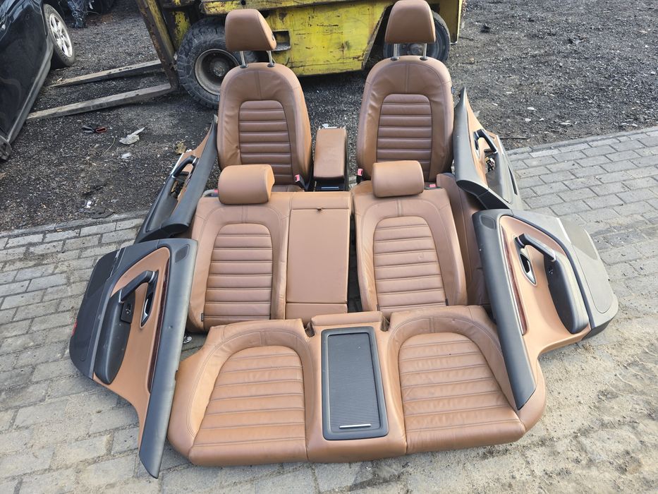 Fotele boczki wnętrze fotele passat b6 b7 cc elektryczne grzana kanapa