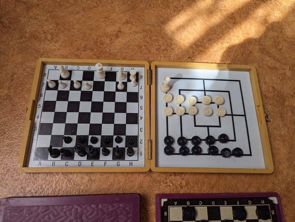 Шахматы, шашки и домино СССР