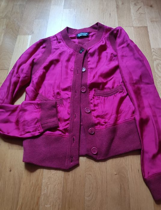 Sonya Rykiel шелк шерсть кофта s,m