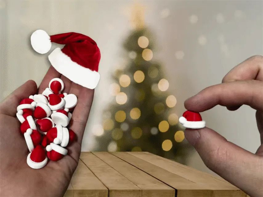 Chapéu de Pai Natal Miniatura