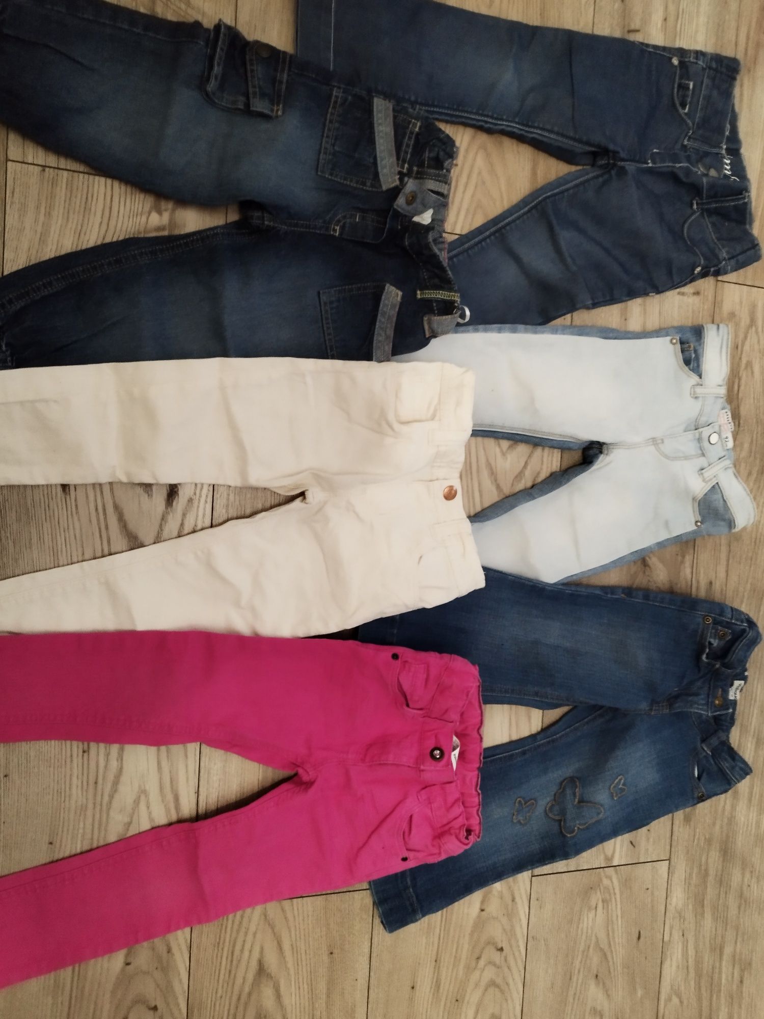 6 par spodni dla dziewczynki 86-98
