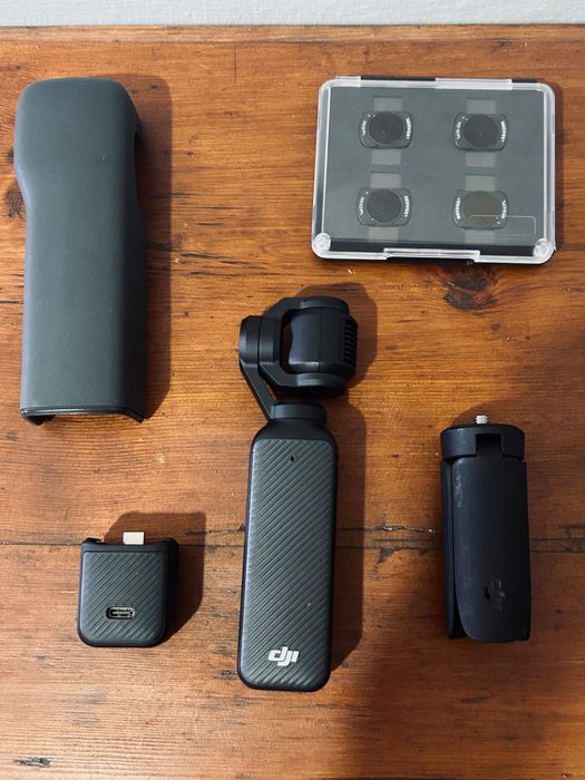 DJI Osmo Pocket 3 + ND Filters + Mini Tripé