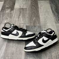 Чоловічі кросівки Nike Dunk Low Retro Black White ID 45р