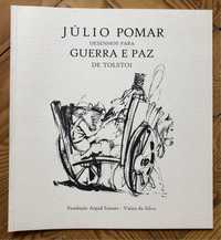 Júlio Pomar - Desenhos para Guerra e Paz de Tolstói (catálogo)
