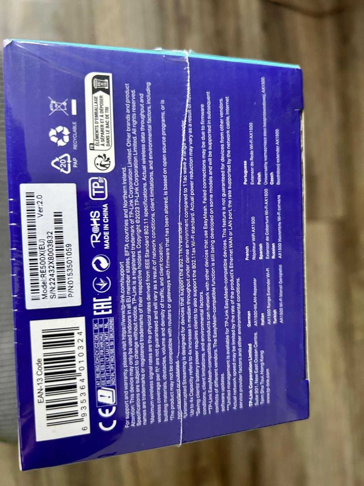 wzmacniacz wifi  TP-Link RE 500X