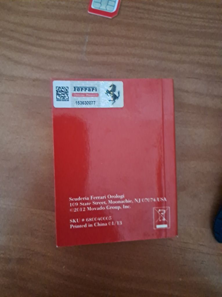 Relógio  Ferrari