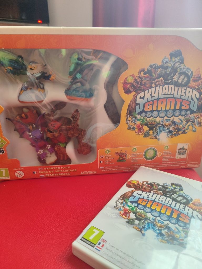 Skylanders Giants +1 personagem para além do pack