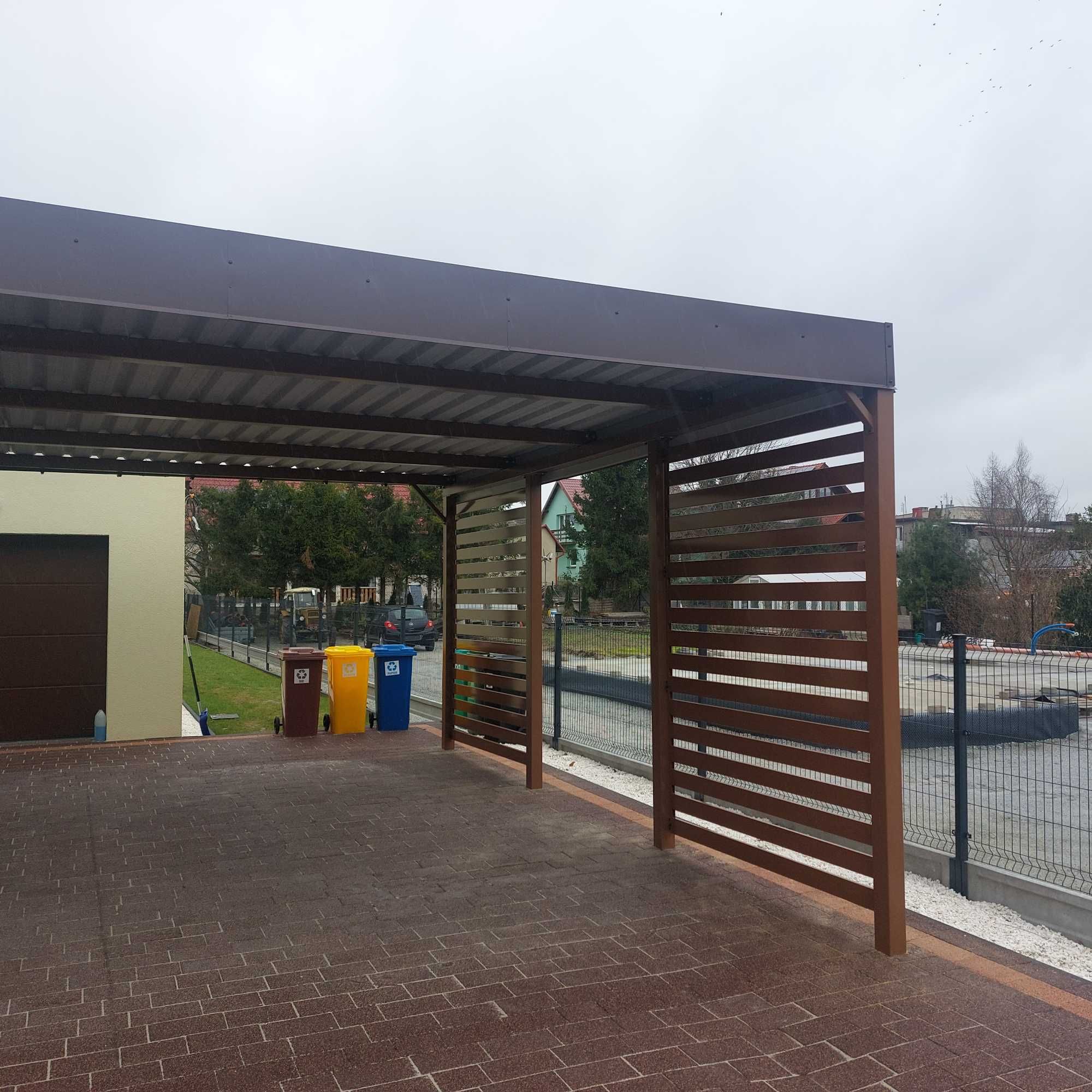 Carport  6 x 6,wiata samochodowa,wiata garażowa,konstrukcja stalowa