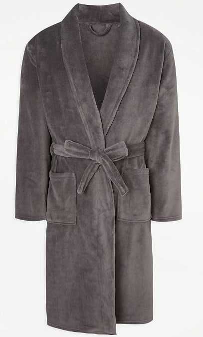 Жіночій флісовий халат George розмір S