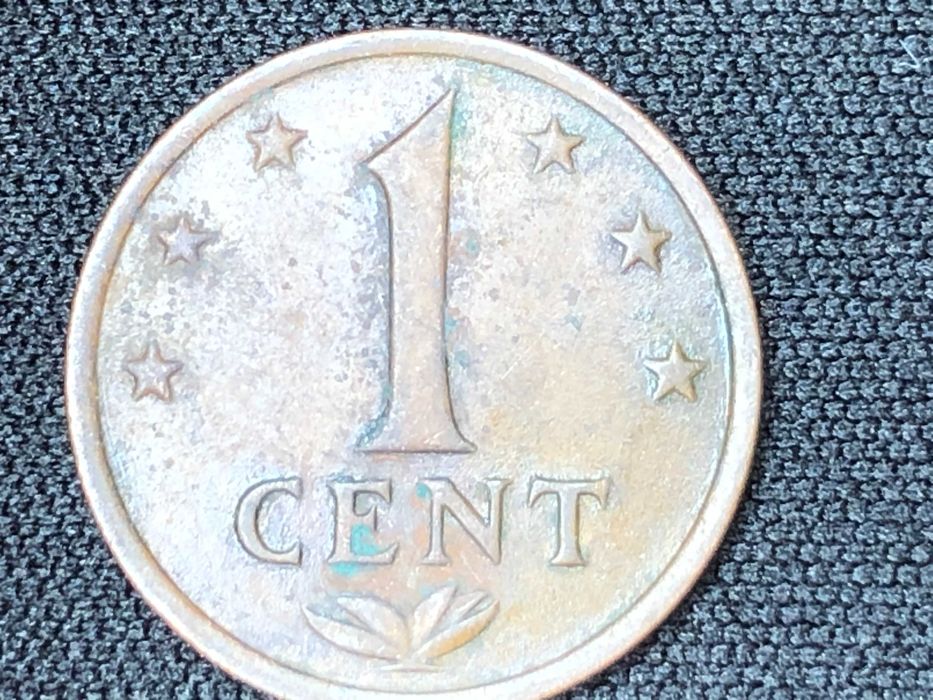 Lote Países do Caribe - Moeda Cent - Antilhas Holandesas - 3 Moedas