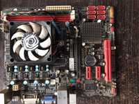 Процесор amd.Материнская плата Biostar A55MH (sFM1, AMD A55, PCI-Ex16)