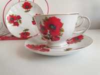 Filiżanka duo Gold Collection White Porcelain Japan Desing