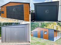 Garaż blaszany - wolnostojący - producent - indywidualna wycena PRO