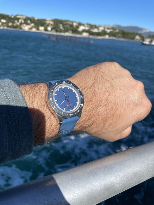 Zegarek microbrand HKED/EMG NEMO miyota 90S5 skin diver 40mm