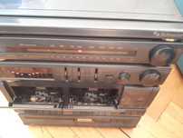 Wieża Schneider Midi 2260 Gramofon radio odtwarzacz kaset i CD