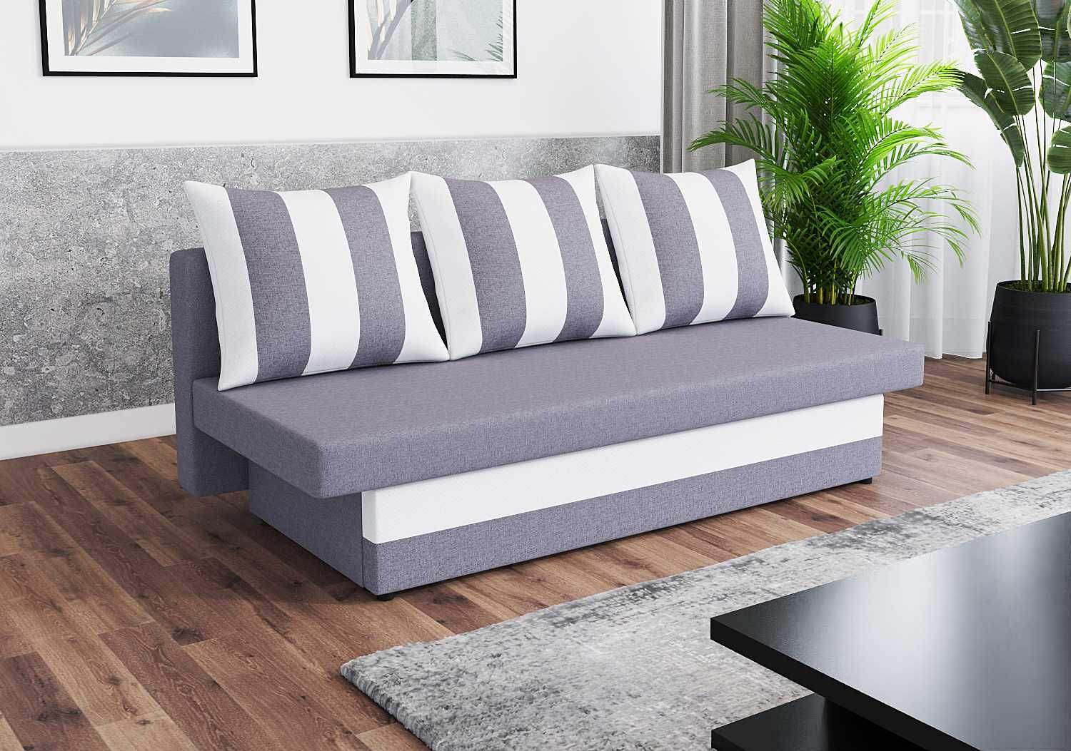 Warszawa Sofa Tapczan Łóżko Materac DARMOWA DOSTAWA Wersalka pojemnik