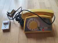 Telefon stacjonarny Telkom RWT w kolorze żółtym