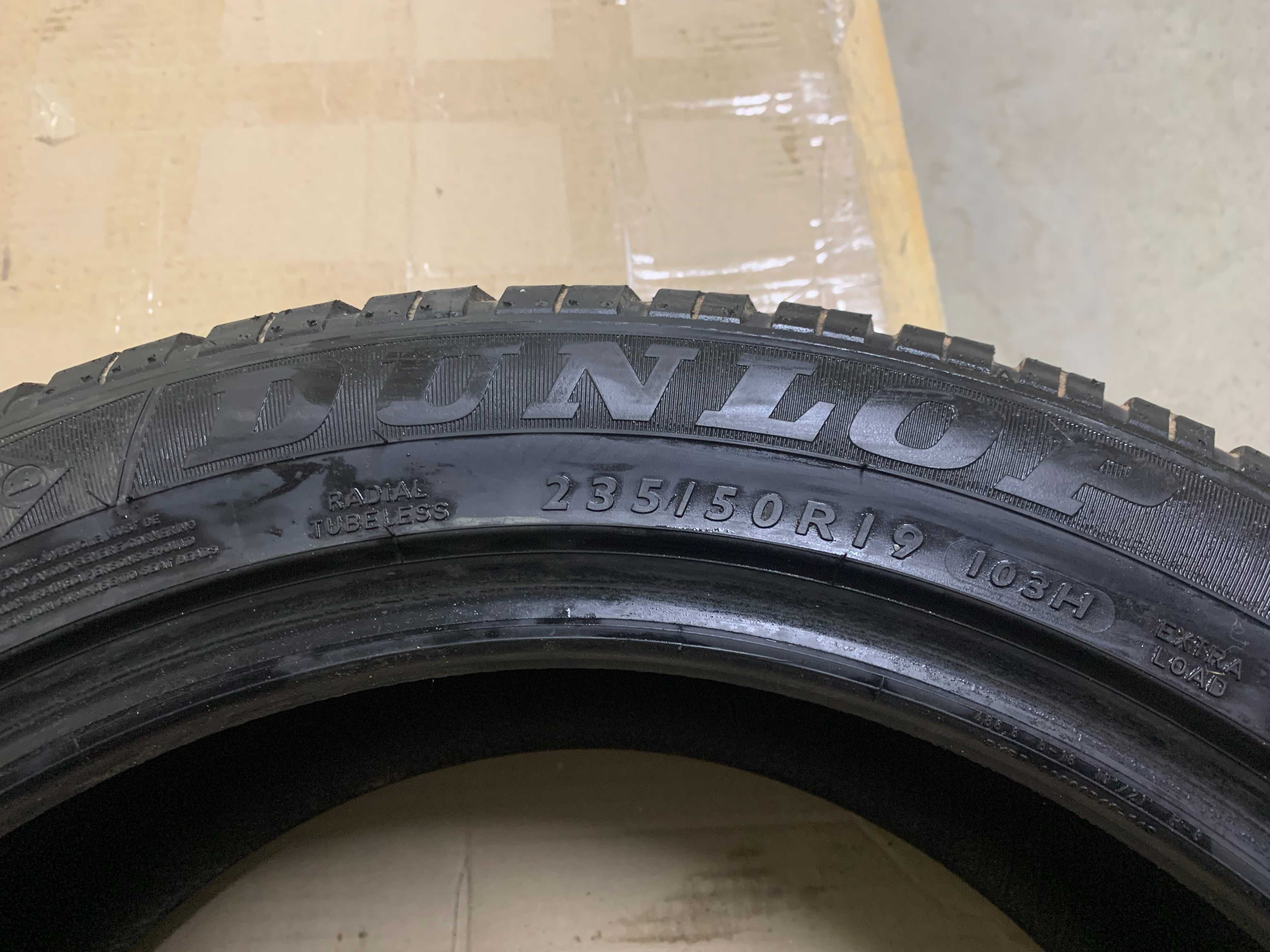 Шини (1шт) 235/50/R19 Dunlop winter sport 3 2015 Зима (Німеччина)