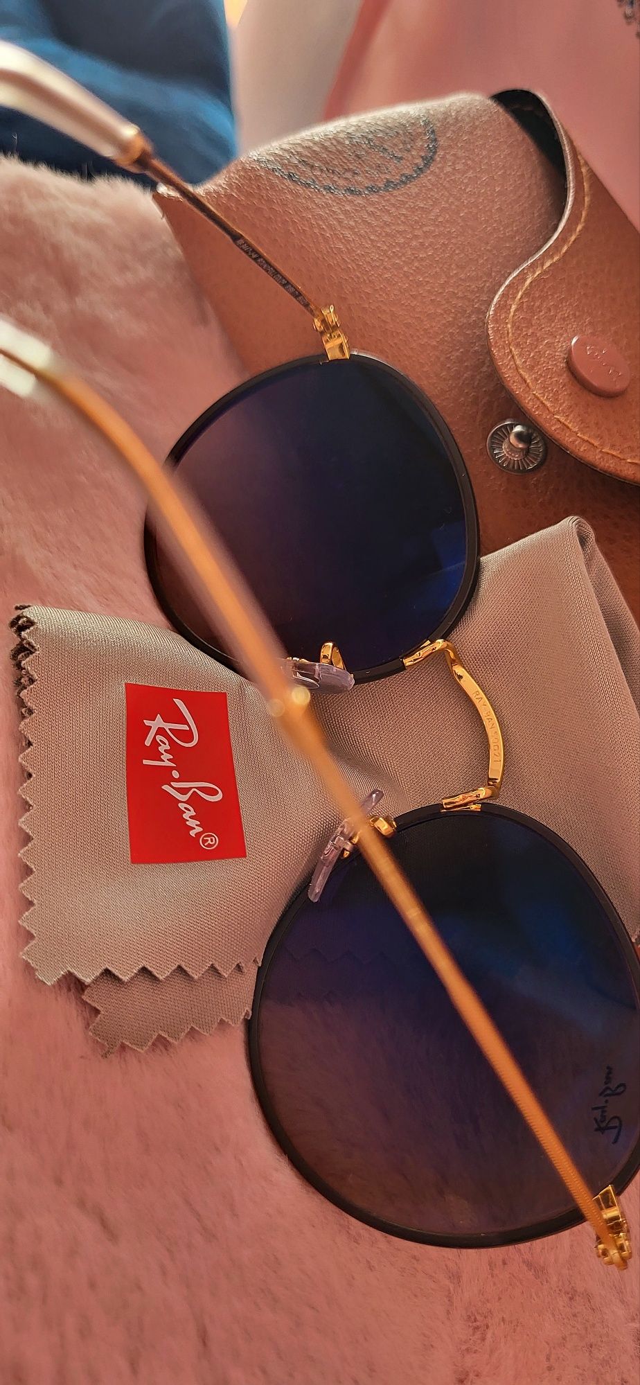 Ray Ban Oryginalne nowe Okulary przeciwsłoneczne