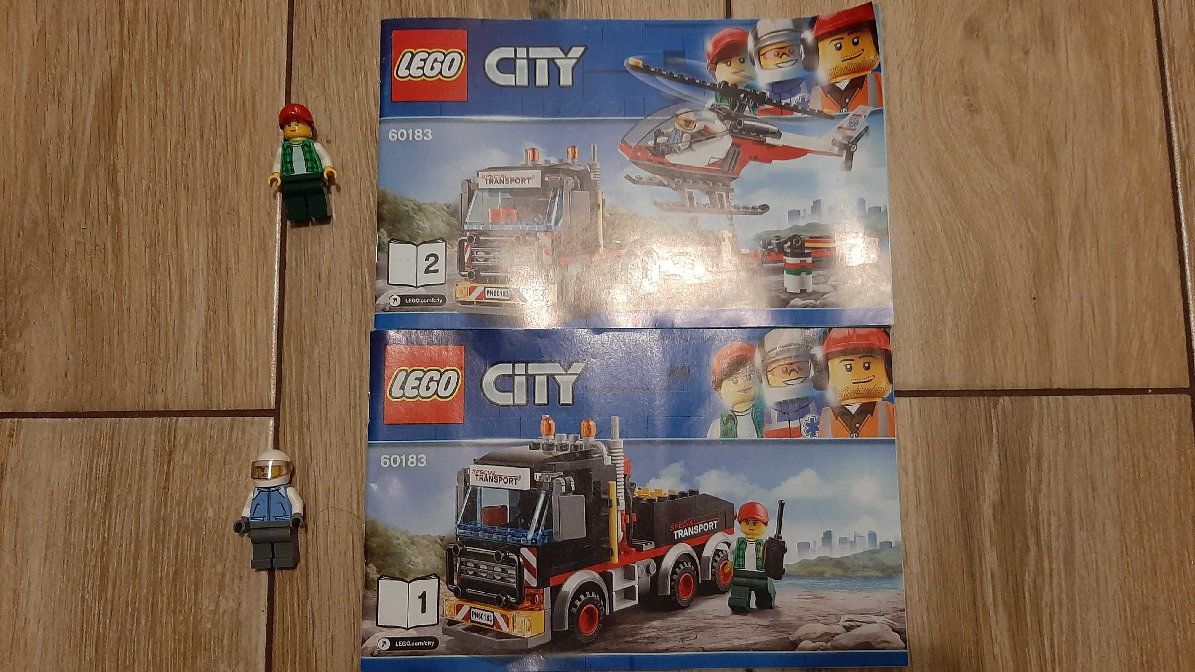 Lego city 60183 - transporter ciężkich ładunków