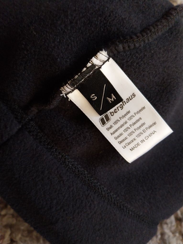 Berghaus czapka męska polarowa  czarna
