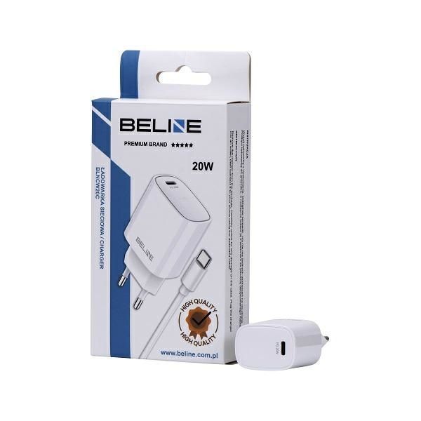 1X 3.0 Ład. Siec. Biała Pd Beline 20W /White Usb-C Blncw20C Kabelusb-C