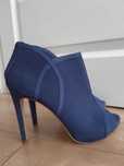 NOWE Gino Rossi szpilki botki peep toe 40 skóra naturalna wiosenne