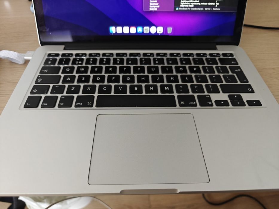 Macbook Pro A1502 nowa bateria nowy zasilacz