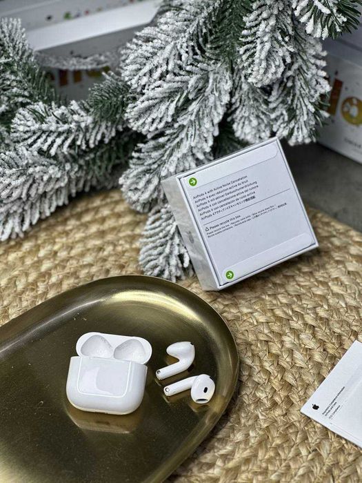 Новинка Беспроводные Наушники АирПодс 4 Люкс + чехол