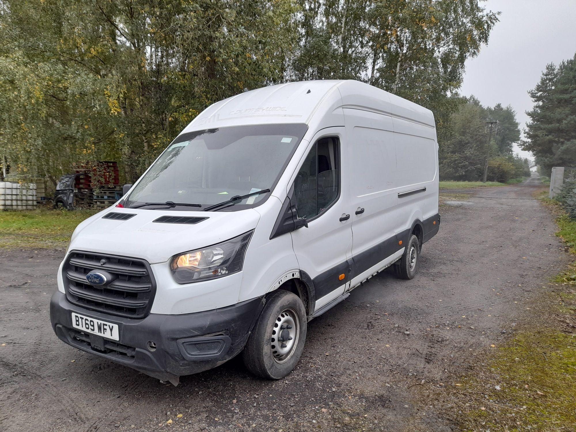 Silnik Kompletny Ford Transit MK8 Lift 2.0 Ecoblue 2020 BKRA RWD tył