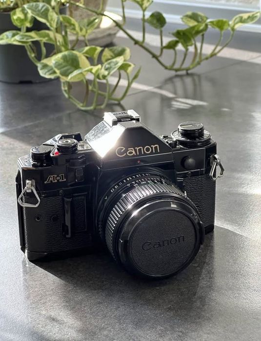 Canon A-1 Canon Lens FD 50 mm 1:1.4