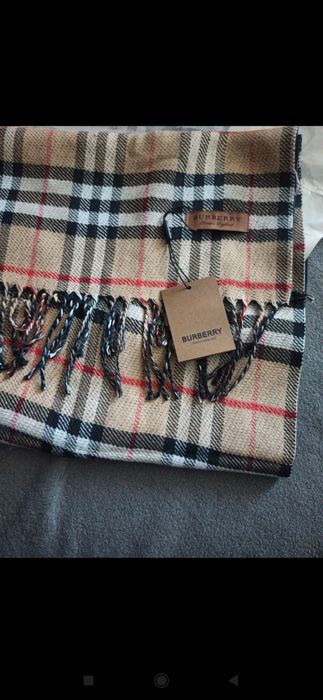 Szal kaszmirowy Burberry